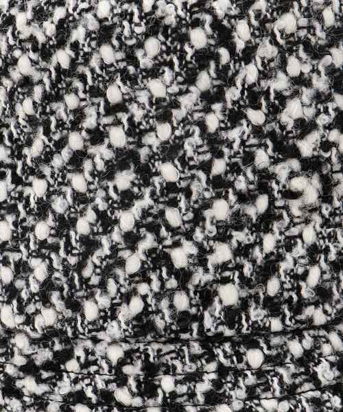 MAJESTIC LEGON（マジェスティックレゴン）の「クラシカルパネルハット（ハット・レディース・ブラック/ブラック系その他/アイボリー・FREE）」の5枚目の写真