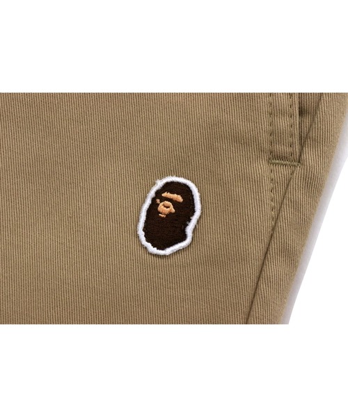 A BATHING APE（アベイシングエイプ）の「ONE POINT CHINO SHORTS M（その他パンツ・メンズ・オリーブ/ブラック/ベージュ・MEDIUM/X-LARGE/XX-LARGE/LARGE）」の8枚目の写真