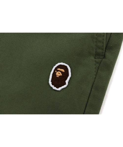 A BATHING APE（アベイシングエイプ）の「ONE POINT CHINO SHORTS M（その他パンツ・メンズ・オリーブ/ブラック/ベージュ・MEDIUM/X-LARGE/XX-LARGE/LARGE）」の9枚目の写真