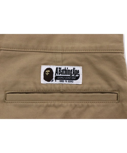 A BATHING APE（アベイシングエイプ）の「ONE POINT CHINO SHORTS M（その他パンツ・メンズ・オリーブ/ブラック/ベージュ・MEDIUM/X-LARGE/XX-LARGE/LARGE）」の11枚目の写真