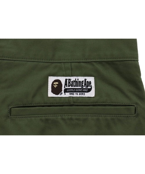 A BATHING APE（アベイシングエイプ）の「ONE POINT CHINO SHORTS M（その他パンツ・メンズ・オリーブ/ブラック/ベージュ・MEDIUM/X-LARGE/XX-LARGE/LARGE）」の12枚目の写真