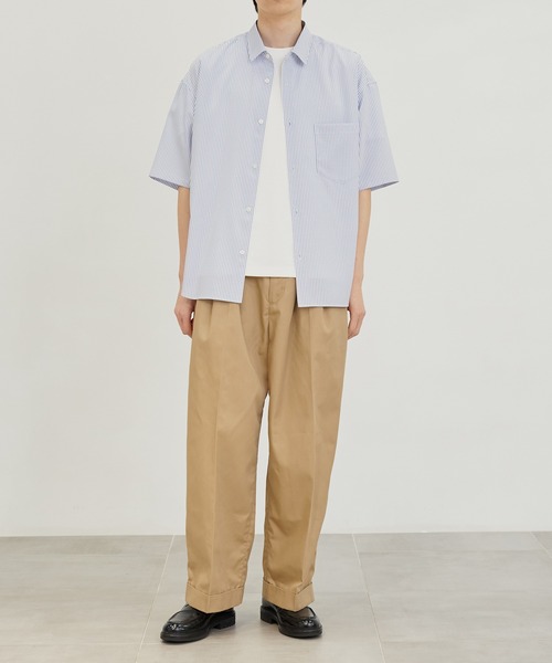 PUBLIC TOKYO（パブリックトウキョウ）の「エバークリースチノイージースラックス（チノパンツ・メンズ・ブラック/ベージュ/カーキ・1/2/3）」の21枚目の写真