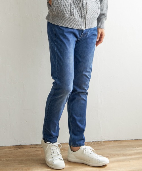 ikka（イッカ）の「ストレッチ デニムパンツ（デニムパンツ・メンズ・ブラック/ブルー/ネイビー・XL/S/L/M）」の3枚目の写真