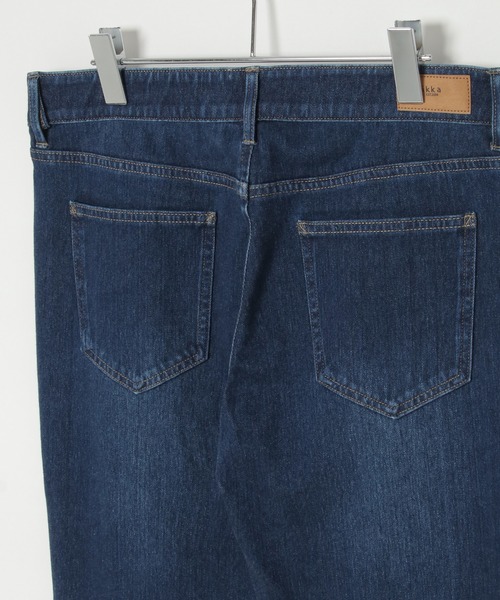 ikka（イッカ）の「ストレッチ デニムパンツ（デニムパンツ・メンズ・ブラック/ブルー/ネイビー・XL/S/L/M）」の14枚目の写真