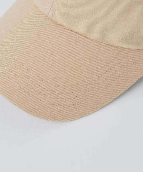 WEGO（ウィゴー）の「WEGO/CRUISEロゴキャップ（キャップ・レディース・ホワイト/ライトベージュ・FREE）」の9枚目の写真