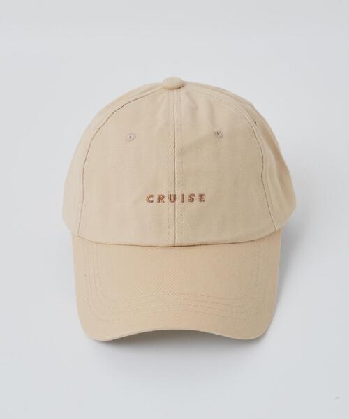 WEGO（ウィゴー）の「WEGO/CRUISEロゴキャップ（キャップ・レディース・ホワイト/ライトベージュ・FREE）」の15枚目の写真