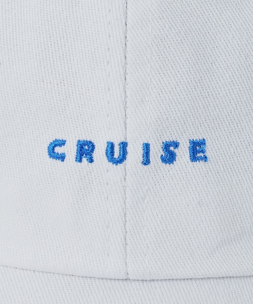 WEGO（ウィゴー）の「WEGO/CRUISEロゴキャップ（キャップ・レディース・ホワイト/ライトベージュ・FREE）」の4枚目の写真