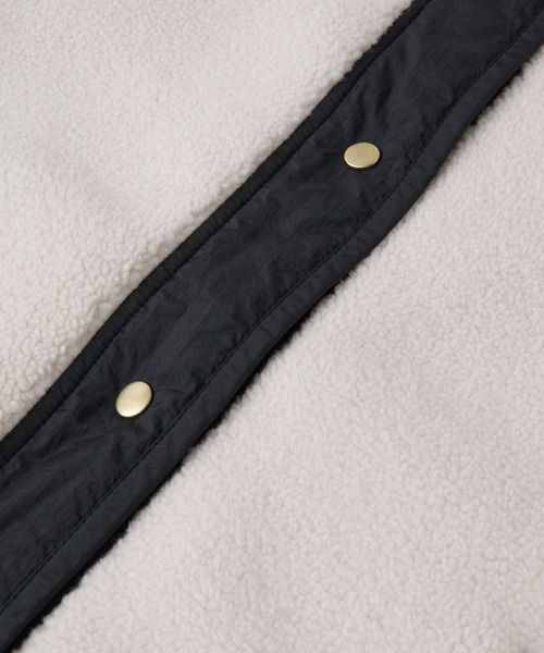 RIVE DROITE（リヴドロワ）の「フードボアコート（その他アウター・レディース・オフホワイト/ベージュ・FREE）」の11枚目の写真