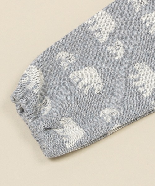 sense of wonder(センスオブワンダー)の「オーガニックジャカード2wayオール(ロンパース・キッズ・ネイビー/ブルー・50-70cm)」の7枚目の写真