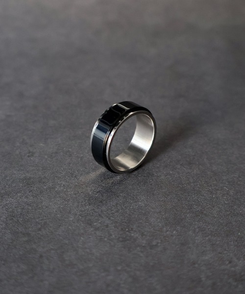 セール】ブラックライン リング / サージカルステンレス316L (金属
