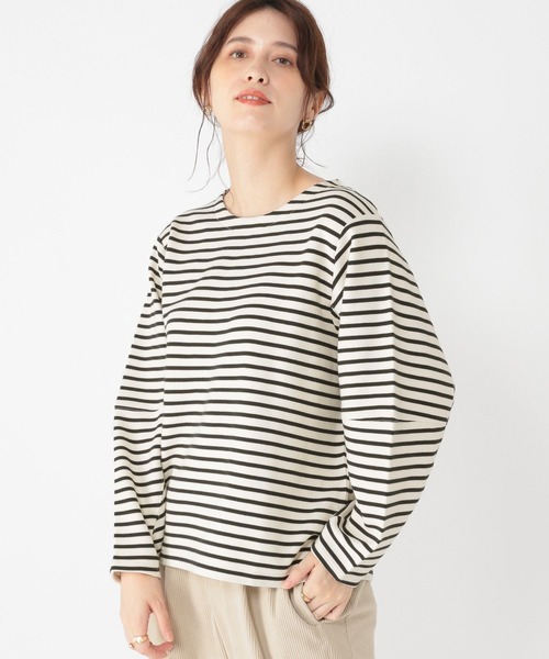 studio CLIP(スタディオクリップ)の「リップルプルオーバー(Tシャツ/カットソー・レディース・グリーン/その他1/その他2・FREE)」の2枚目の写真