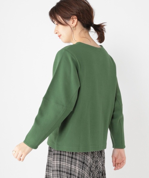 studio CLIP(スタディオクリップ)の「リップルプルオーバー(Tシャツ/カットソー・レディース・グリーン/その他1/その他2・FREE)」の8枚目の写真