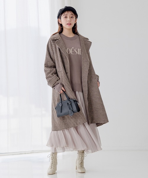 mysty woman（ミスティウーマン）の「綺麗見えリバーシブルスカート 984756（スカート・レディース・ブラック系その他/グレー/ベージュ系その他/ホワイト系その他/ホワイト・MEDIUM/SMALL）」の9枚目の写真