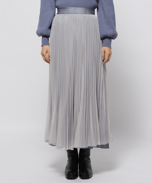 mysty woman（ミスティウーマン）の「綺麗見えリバーシブルスカート 984756（スカート・レディース・ブラック系その他/グレー/ベージュ系その他/ホワイト系その他/ホワイト・MEDIUM/SMALL）」の17枚目の写真