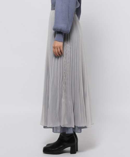 mysty woman（ミスティウーマン）の「綺麗見えリバーシブルスカート 984756（スカート・レディース・ブラック系その他/グレー/ベージュ系その他/ホワイト系その他/ホワイト・MEDIUM/SMALL）」の18枚目の写真