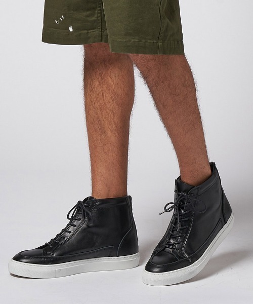 wjk(ダヴルジェイケイ)の「mko11533- back zip sneaker スニーカー(スニーカー・メンズ・ブラック×ホワイト/ブラック/ホワイト・43/41/42)」の17枚目の写真