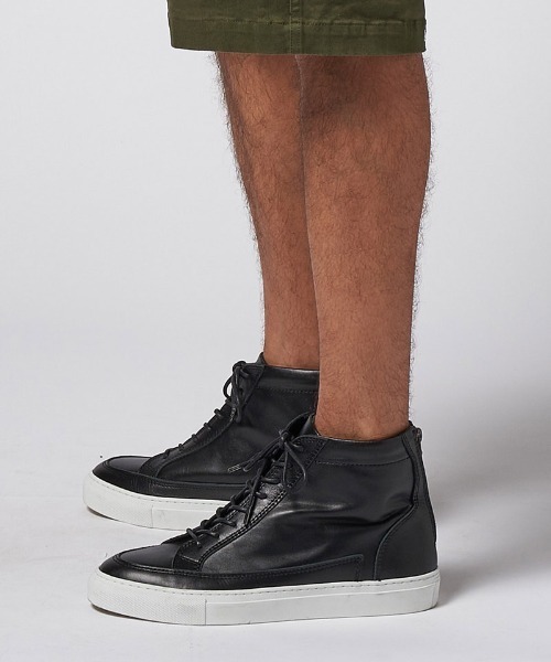 wjk(ダヴルジェイケイ)の「mko11533- back zip sneaker スニーカー(スニーカー・メンズ・ブラック×ホワイト/ブラック/ホワイト・43/41/42)」の18枚目の写真