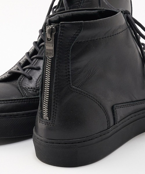 wjk(ダヴルジェイケイ)の「mko11533- back zip sneaker スニーカー(スニーカー・メンズ・ブラック×ホワイト/ブラック/ホワイト・43/41/42)」の8枚目の写真