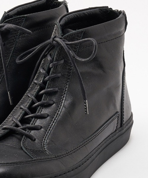 wjk(ダヴルジェイケイ)の「mko11533- back zip sneaker スニーカー(スニーカー・メンズ・ブラック×ホワイト/ブラック/ホワイト・43/41/42)」の9枚目の写真