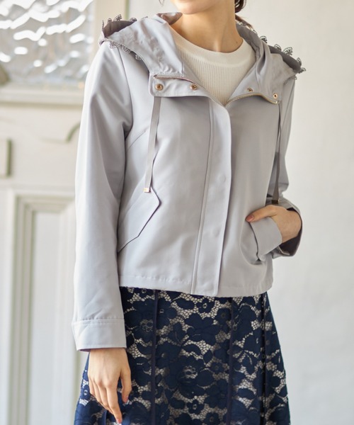 tocco closet（トッコ クローゼット）の「フードフラワーレース