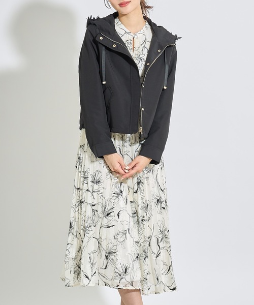 tocco closet（トッコ クローゼット）の「フードフラワーレース