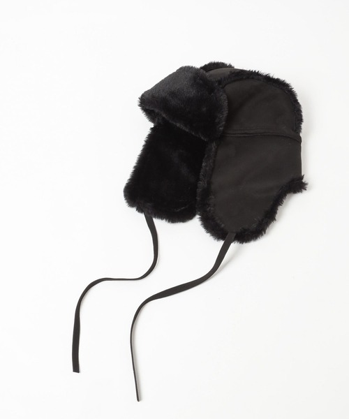 PAGEBOY（ページボーイ）の「フライトキャップ（キャップ・レディース・ブラック/アイボリー・FREE）」の17枚目の写真