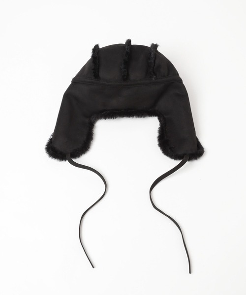 PAGEBOY（ページボーイ）の「フライトキャップ（キャップ・レディース・ブラック/アイボリー・FREE）」の20枚目の写真