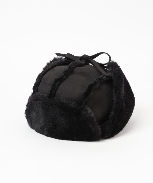 PAGEBOY（ページボーイ）の「フライトキャップ（キャップ・レディース・ブラック/アイボリー・FREE）」の22枚目の写真