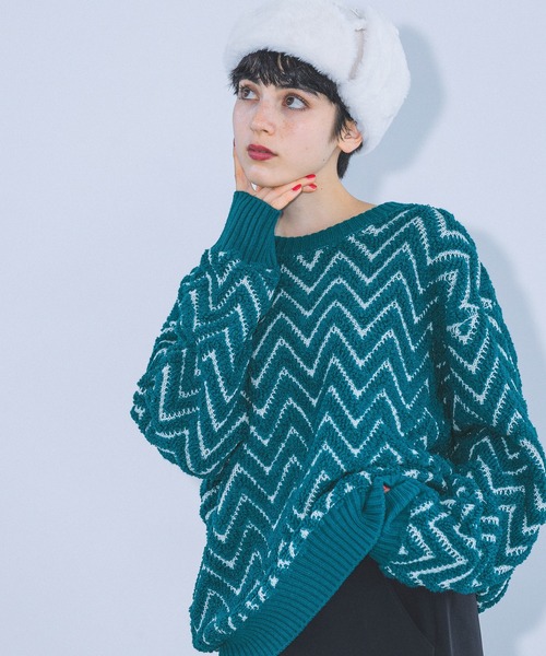 PAGEBOY（ページボーイ）の「フライトキャップ（キャップ・レディース・ブラック/アイボリー・FREE）」の16枚目の写真