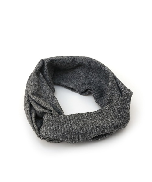 colleca la（コレカラ）の「リブと無地のボリュームクロスターバン（ヘアバンド・レディース・ブラック/ベージュ/チャコールグレー・ﾌﾘ-）」の9枚目の写真