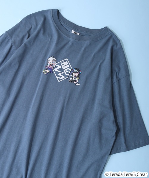 FUNALIVE(ファンアライブ)の「寺田てら オーバーサイズTシャツ 半袖(Tシャツ/カットソー・レディース・ブラック系その他/グレー系その他/ホワイト/ブラック/ブルーグレー/ホワイト系その他/ホワイト系その他2/ホワイト系その他3・M/L/LL)」の1枚目の写真