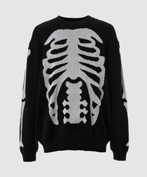 TAKAHIROMIYASHITATheSoloIst. | crew neck sweater.(bone)(ニット/セーター)