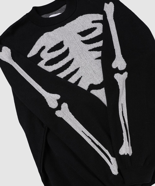 ソロイスト soloist 24aw 44新品　bone 骨　ニット　セーター ソロイスト soloist 24aw 44新品 bone 骨 ニット セーター
