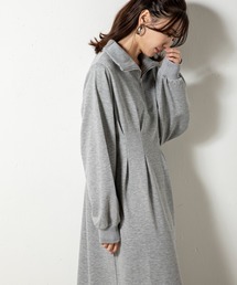 MILLION CARATS | 裏毛ウエストタックジップワンピース(ワンピース)