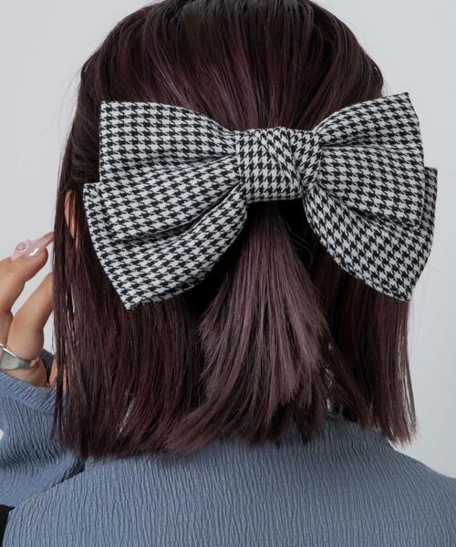 WEGO(ウィゴー)の「WEGO/柄リボンバレッタ(バレッタ/ヘアクリップ・レディース・その他4/その他3/その他1/その他2・FREE)」の6枚目の写真