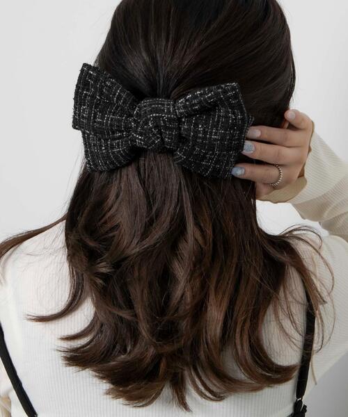 WEGO(ウィゴー)の「WEGO/柄リボンバレッタ(バレッタ/ヘアクリップ・レディース・その他4/その他3/その他1/その他2・FREE)」の3枚目の写真