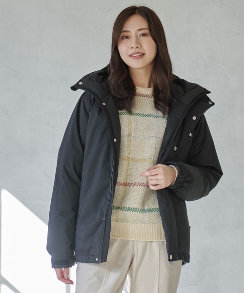 Arnold Palmer（アーノルドパーマー）の「アンブレラ スペック ウラアルミ シェア ダウンパーカー（ダウンジャケット/コート・レディース・ブラック/ダークベージュ/グリーン・M/L/XS/LL/S）」の2枚目の写真