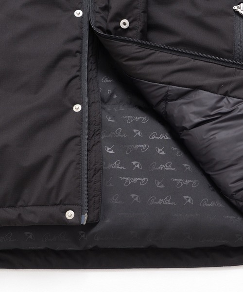 Arnold Palmer（アーノルドパーマー）の「アンブレラ スペック ウラアルミ シェア ダウンパーカー（ダウンジャケット/コート・レディース・ブラック/ダークベージュ/グリーン・M/L/XS/LL/S）」の7枚目の写真