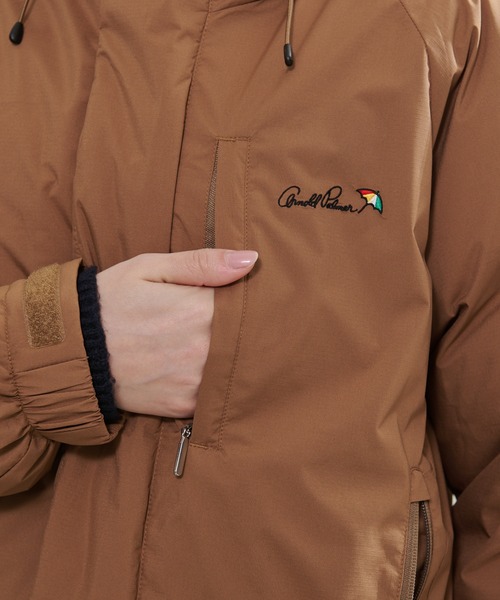 Arnold Palmer（アーノルドパーマー）の「アンブレラ スペック ウラアルミ シェア ダウンパーカー（ダウンジャケット/コート・レディース・ブラック/ダークベージュ/グリーン・M/L/XS/LL/S）」の22枚目の写真