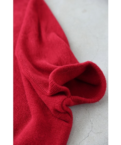 差し色レッドのボレロカーディガン（カーディガン/ボレロ）｜CAWAII（カワイイ）