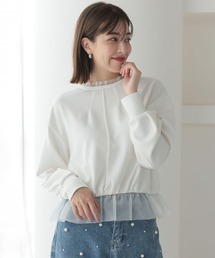 フリルカラートップス