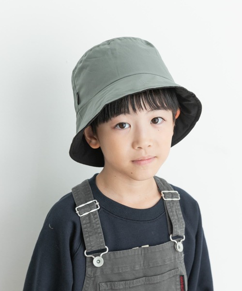 URBAN RESEARCH DOORS（アーバンリサーチドアーズ）の「中綿バケットハット(KIDS)（ハット・キッズ・ベージュ系その他/グリーン系その他・ONE）」の9枚目の写真