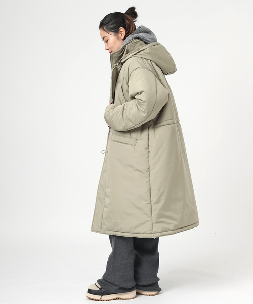 ARMY TWILL（アーミーツイル）の「【ARMY TWILL/アーミーツイル】別注ロングパデットコート（その他アウター・レディース・サファリグリーン・38/36）」の5枚目の写真