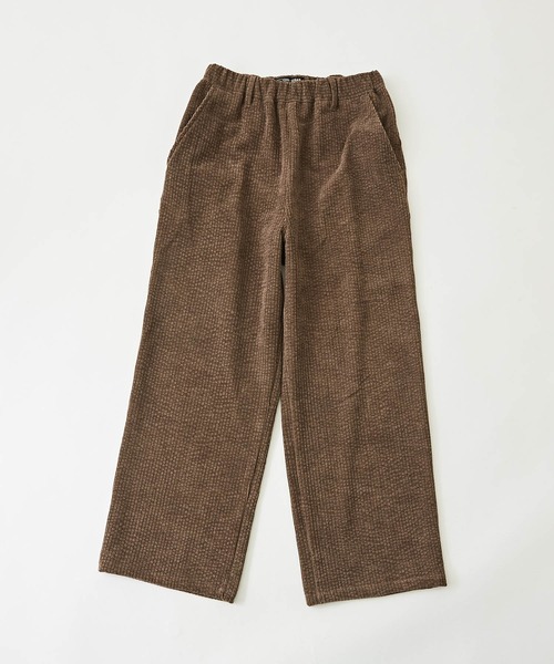 CUBE SUGAR(キューブシュガー)の「コーデュロイワイドストレートパンツ(その他パンツ・レディース・ブラウン/ナチュラル/ヘザーチャコール/パープル・M)」の19枚目の写真