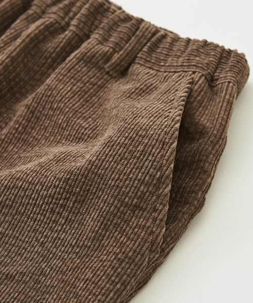 CUBE SUGAR(キューブシュガー)の「コーデュロイワイドストレートパンツ(その他パンツ・レディース・ブラウン/ナチュラル/ヘザーチャコール/パープル・M)」の22枚目の写真