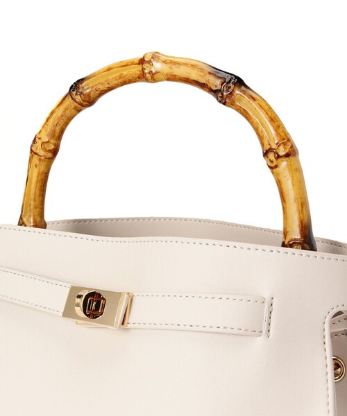 FREE'S MART（フリーズマート）の「サイドクロスバッグ（ショルダーバッグ・レディース・ホワイト/ブラック/カーキ・ﾌﾘ-）」の11枚目の写真