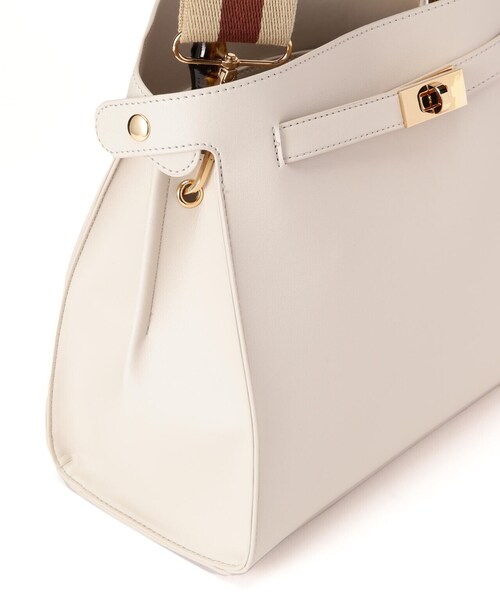 FREE'S MART（フリーズマート）の「サイドクロスバッグ（ショルダーバッグ・レディース・ホワイト/ブラック/カーキ・ﾌﾘ-）」の14枚目の写真