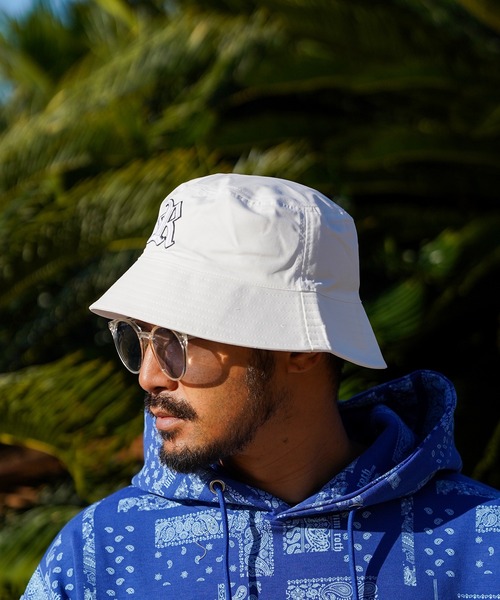 MURRAL バケットハット　エンブロイダリー MURRAL bucket hat バケットハットエンブロイダリー ブラック