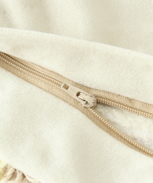 journal standard Furniture （ジャーナルスタンダードファニチャー）の「PICFAIR CUSHION　ピクフェアクッション 27cm　中材込み（クッション/クッションカバー・レディース・ネイビー/イエロー・FREE）」の10枚目の写真