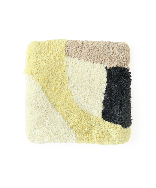 journal standard Furniture （ジャーナルスタンダードファニチャー）の「PICFAIR CUSHION　ピクフェアクッション 27cm　中材込み（クッション/クッションカバー・レディース・ネイビー/イエロー・FREE）」の12枚目の写真